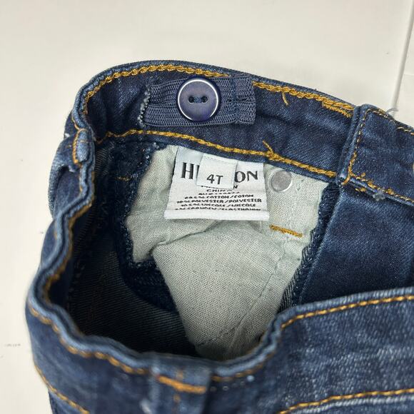 Hudson Girls Denim Jean Shorts 4T - Picture 3 of 4